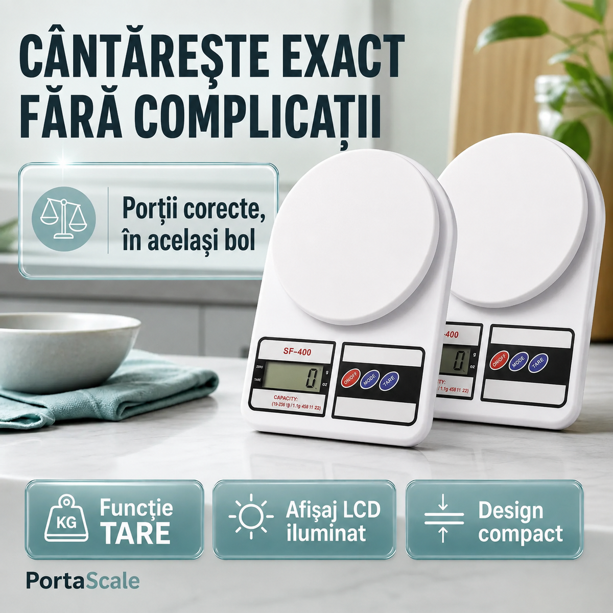 2 cantare de bucatarie