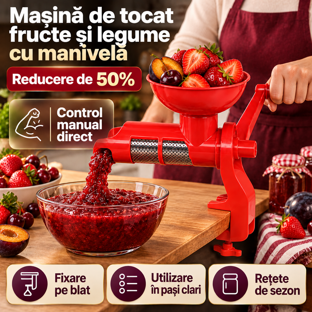 masina tocat legume fructe