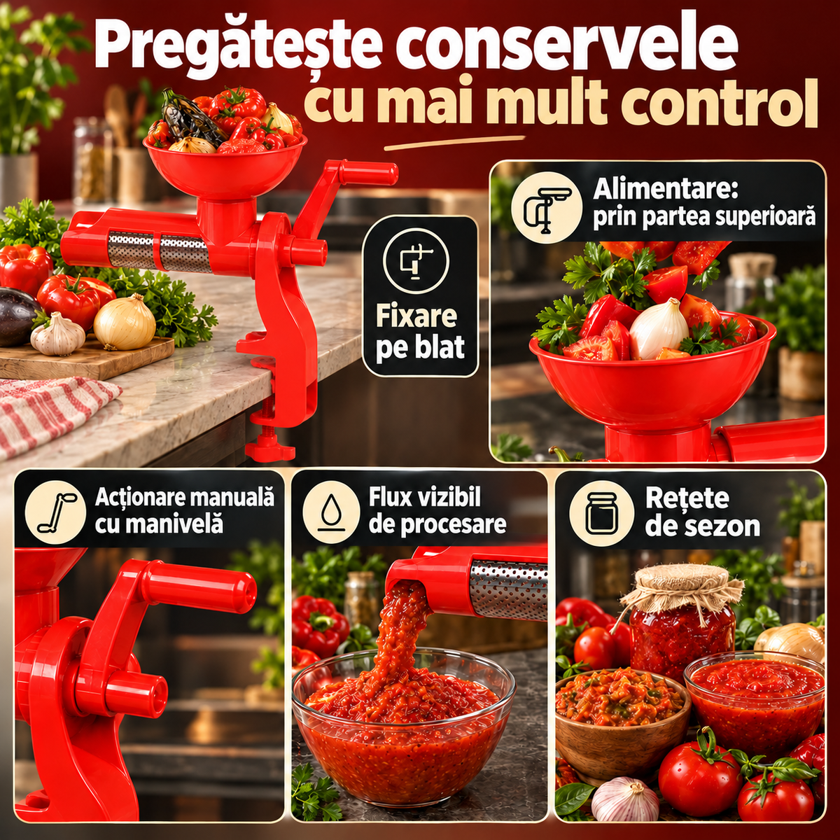 masina tocat legume fructe