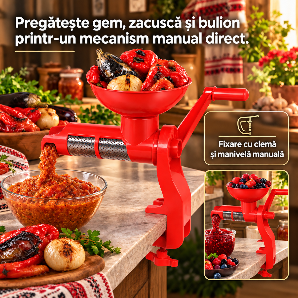 masina tocat legume fructe