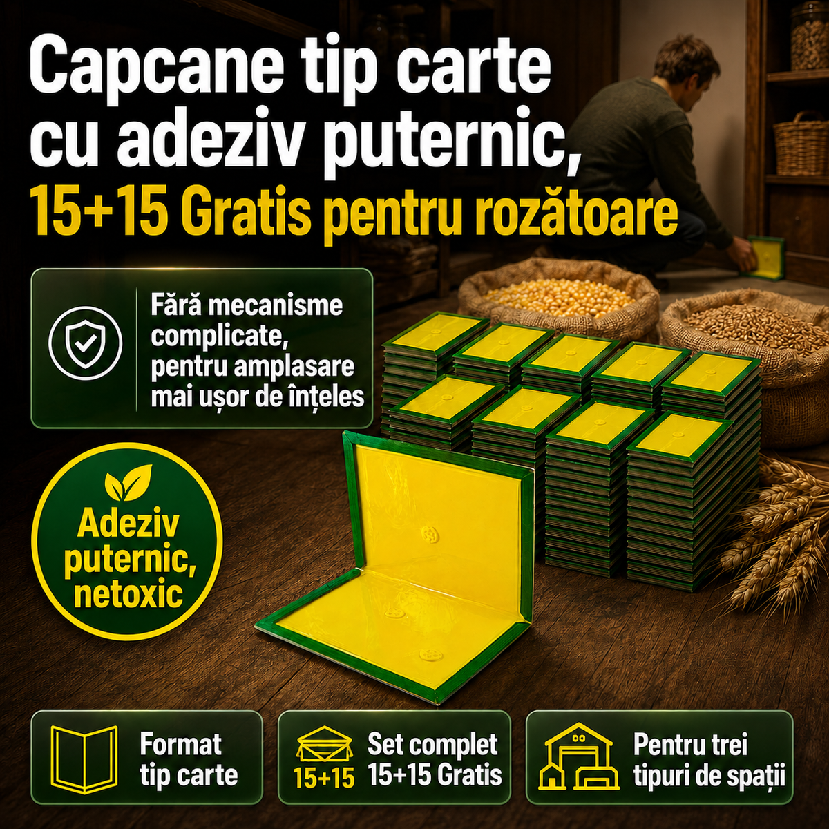 30 capcane soareci