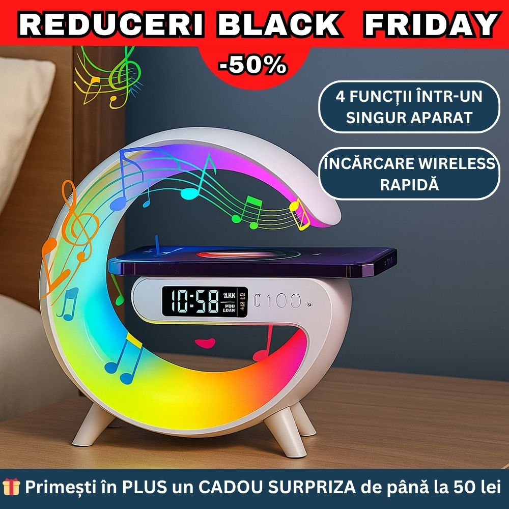 Oferta -50% lampa smart+cadou