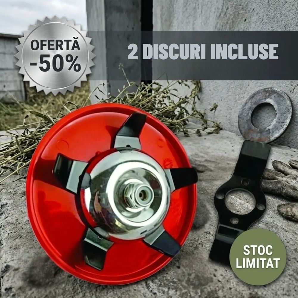 disc motocoasa 5 lame