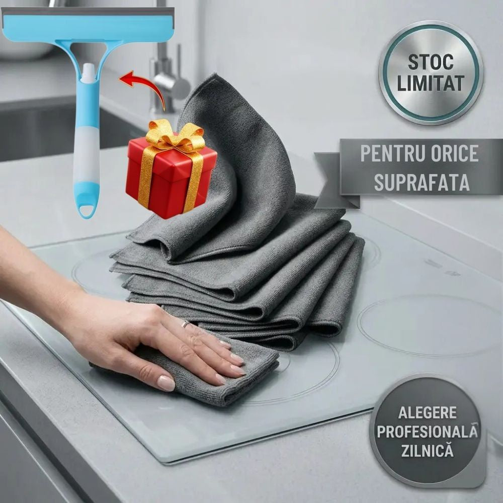 5 lavete microfibra