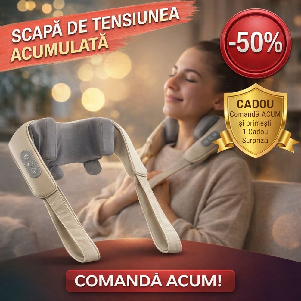 Aparat de masaj cervical