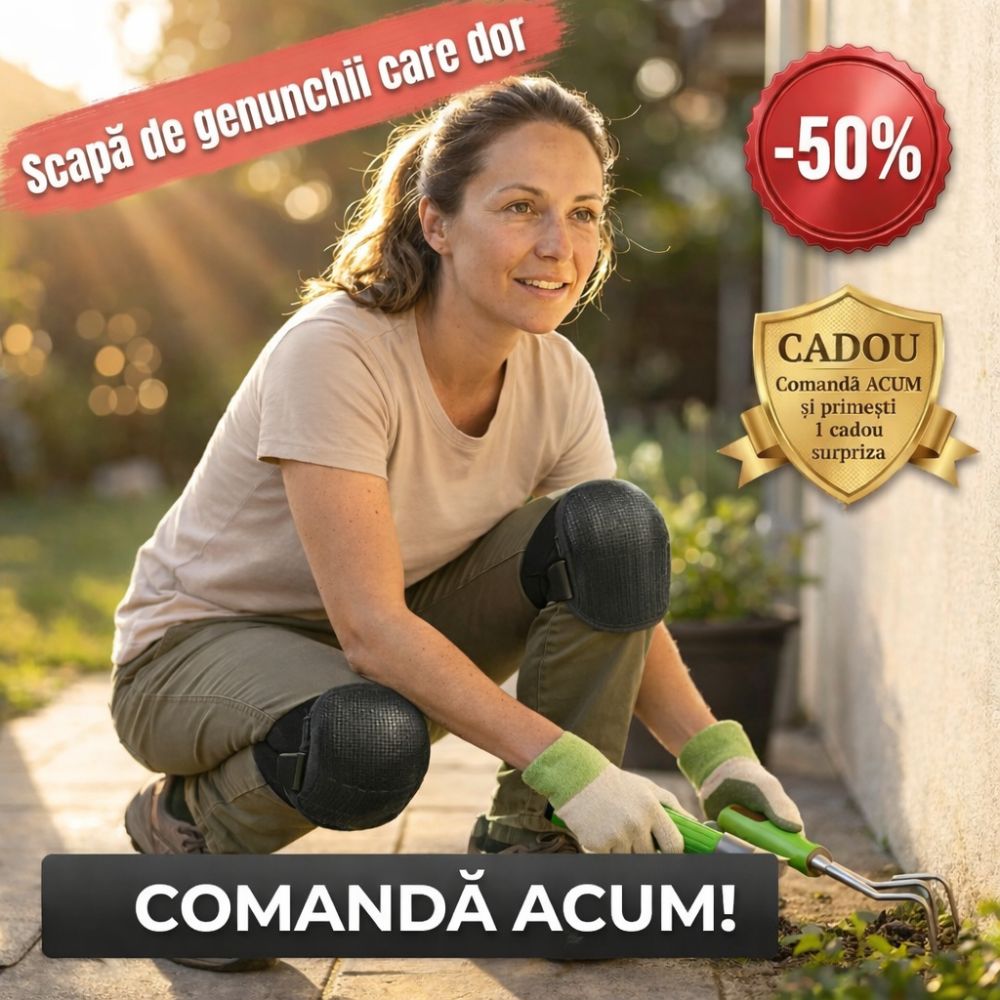 genunchiere gradinarit+cadou