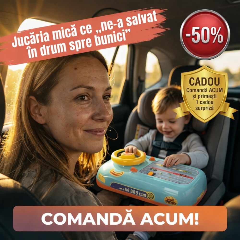 masina cu volan+cadou