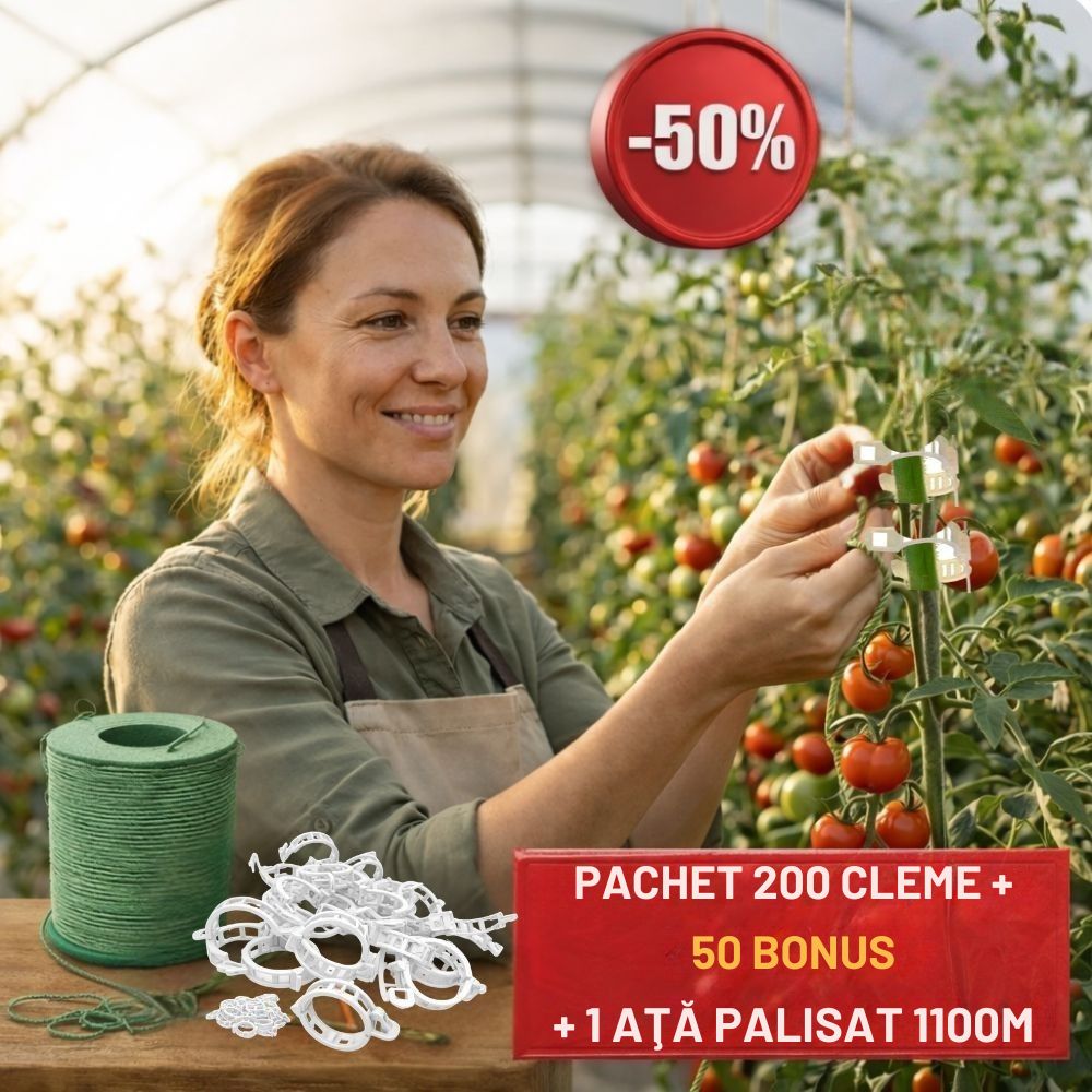 250 cleme rosii+1 ata palisat