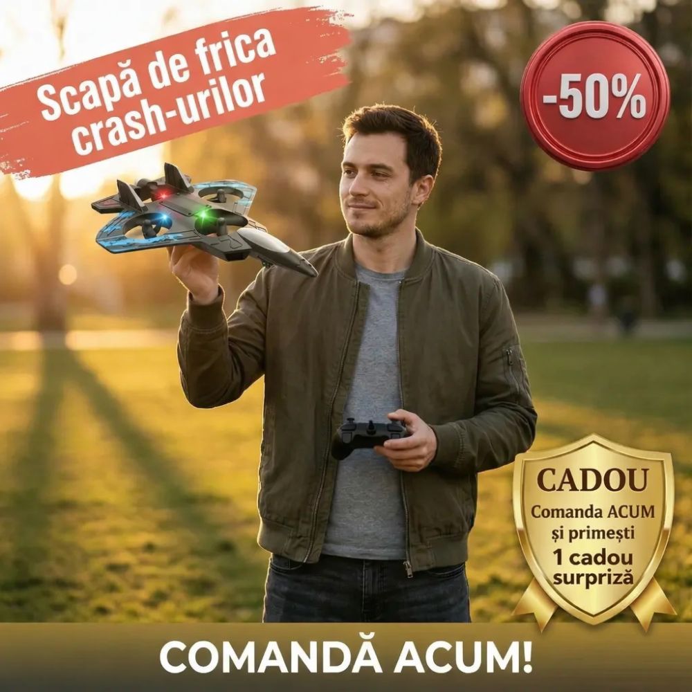 drona cu telecomanda+cadou
