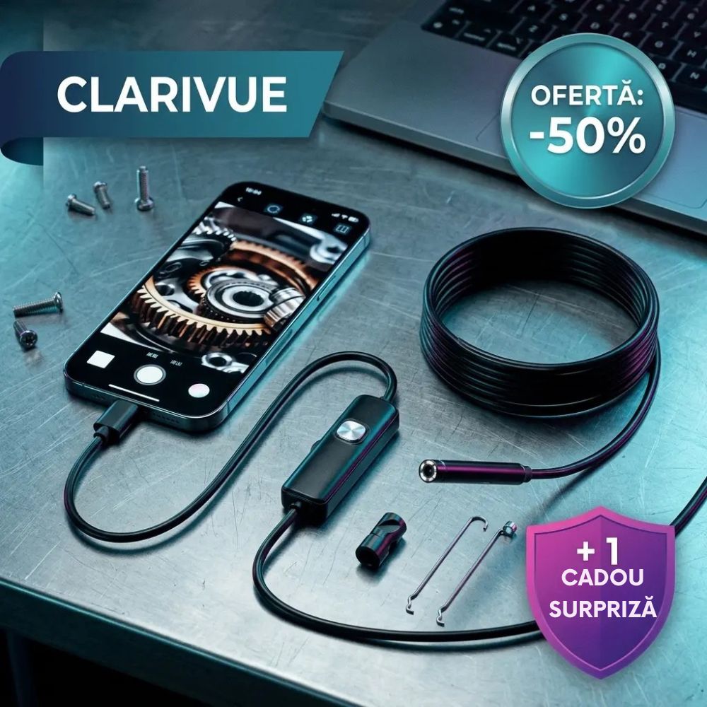 Endoscop de inspectie+cadou