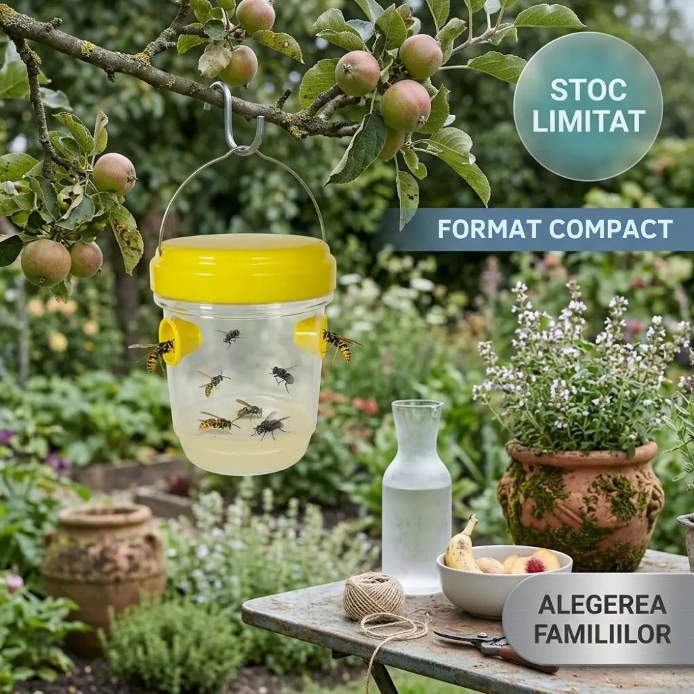Capcana insecte+ventilator anti-muste