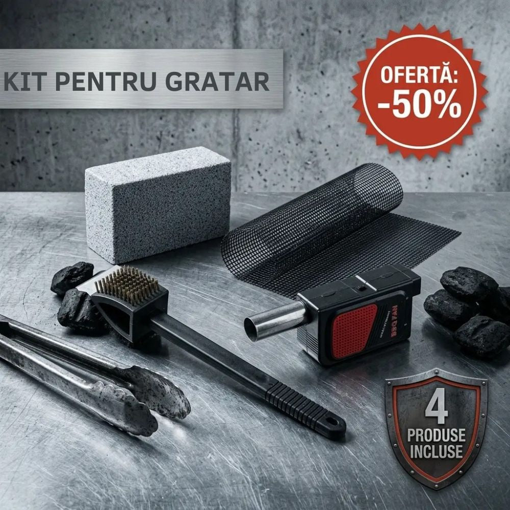 kit 4 produse de gratar