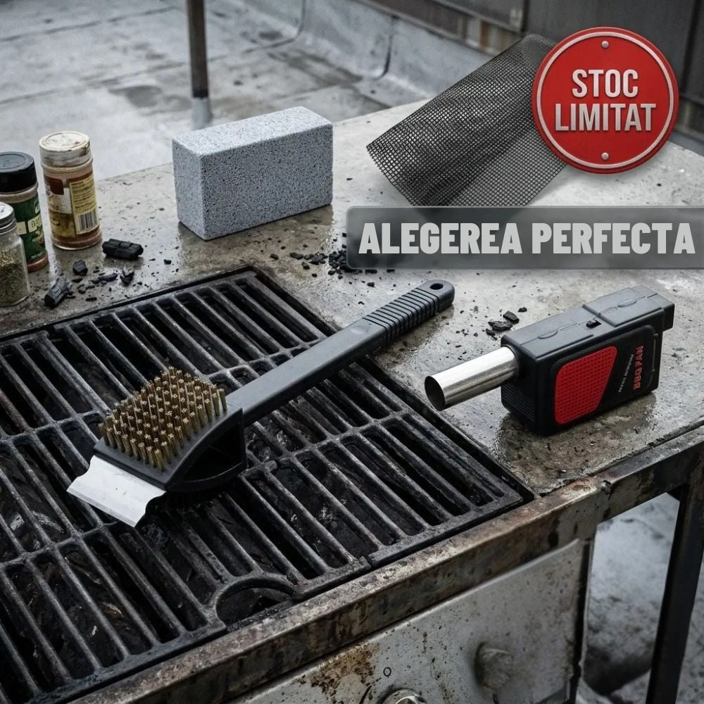 kit 4 produse de gratar