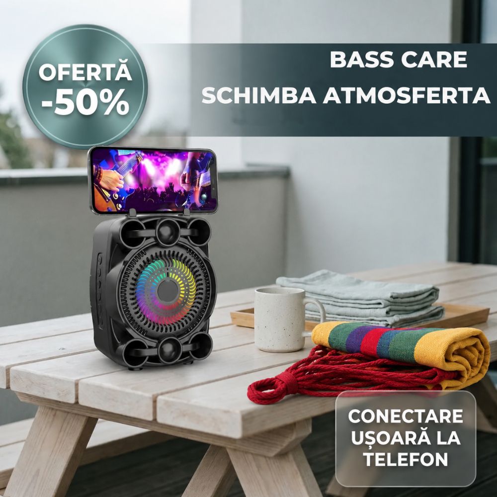 boxa portabila+hamac