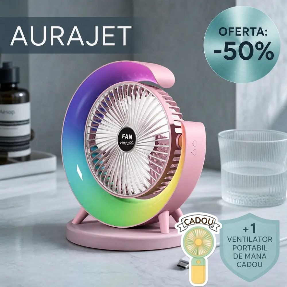 ventilator birou+ventilator portabil
