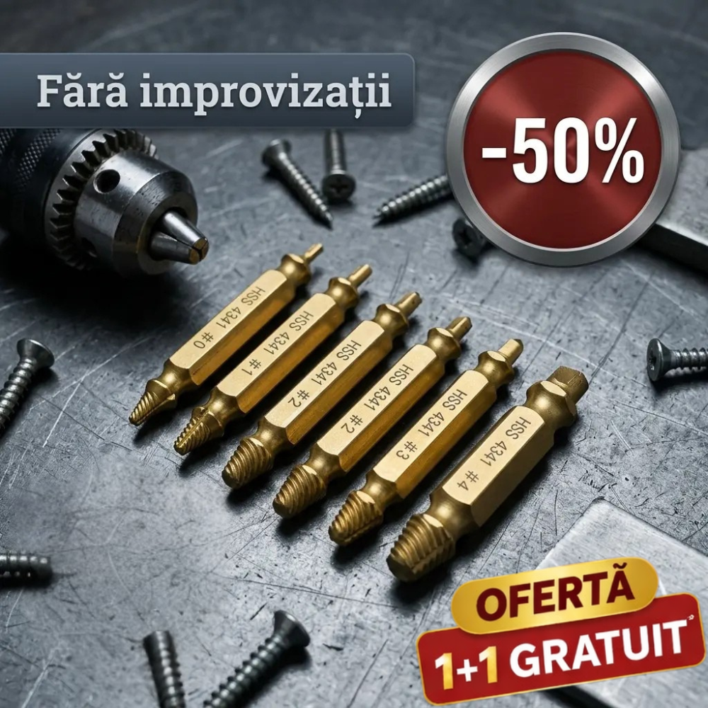 2 set-uri extractoare suruburi