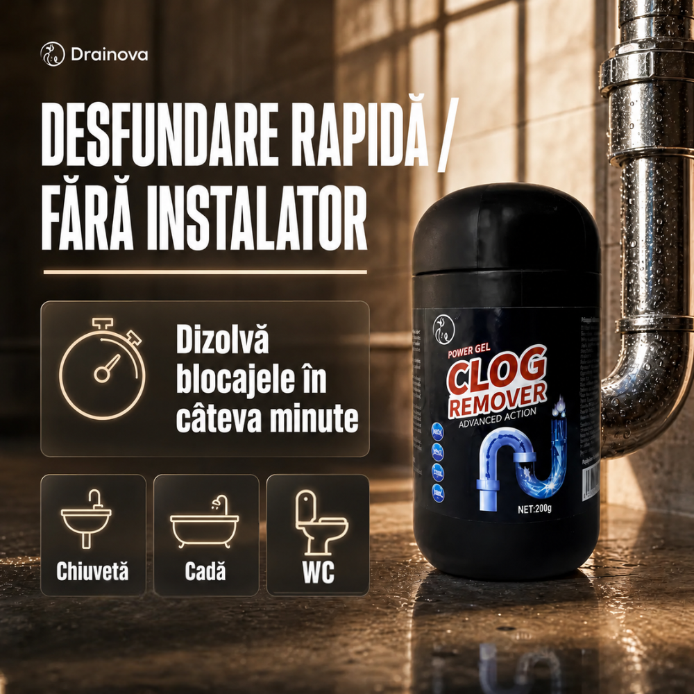 3+3 solutii desfundare scurgeri