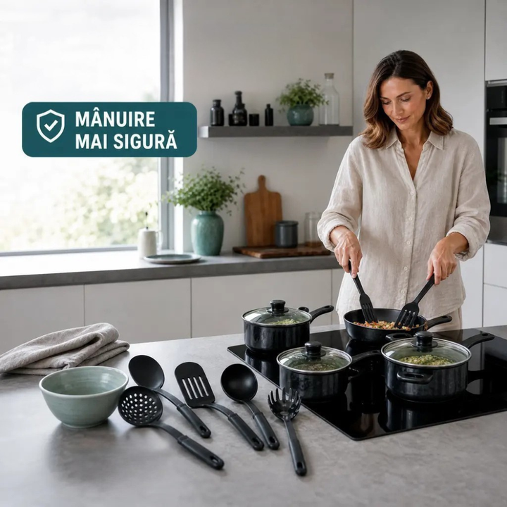 Set vase de gatit 12 piese Aurevia
