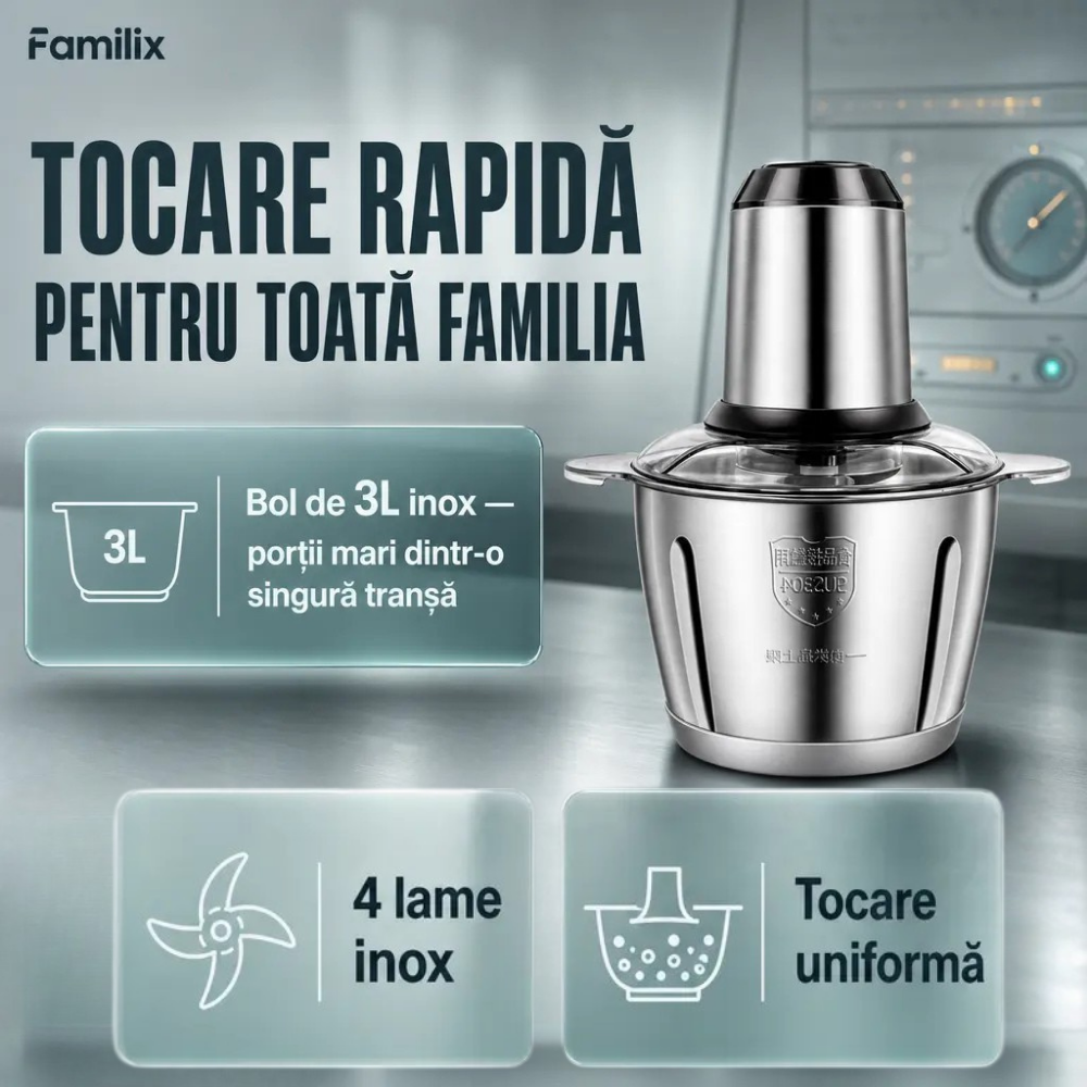 tocator electric 3L+10 lavete