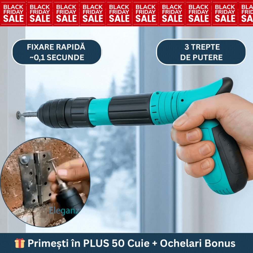 Oferta-50% pistol cuie+50 cuie