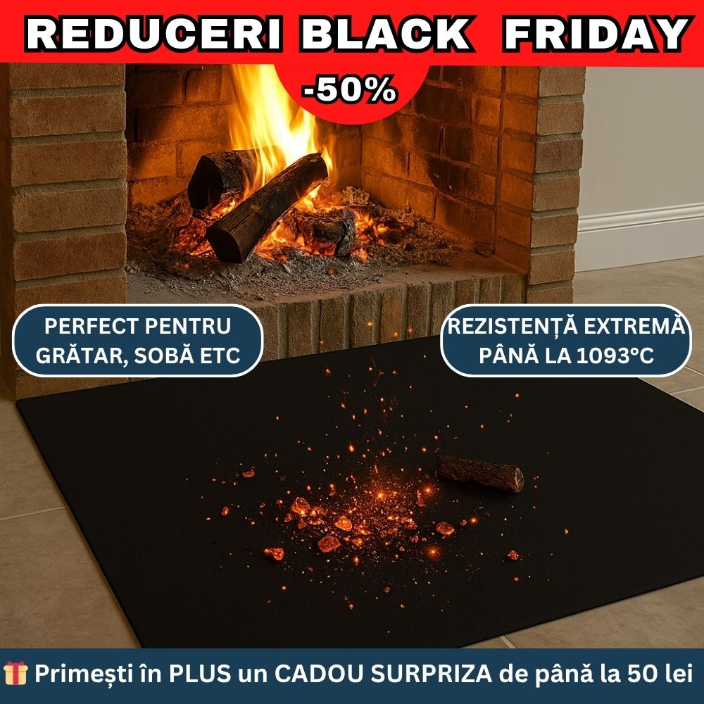 Oferta -50% covor ignifug+cadou