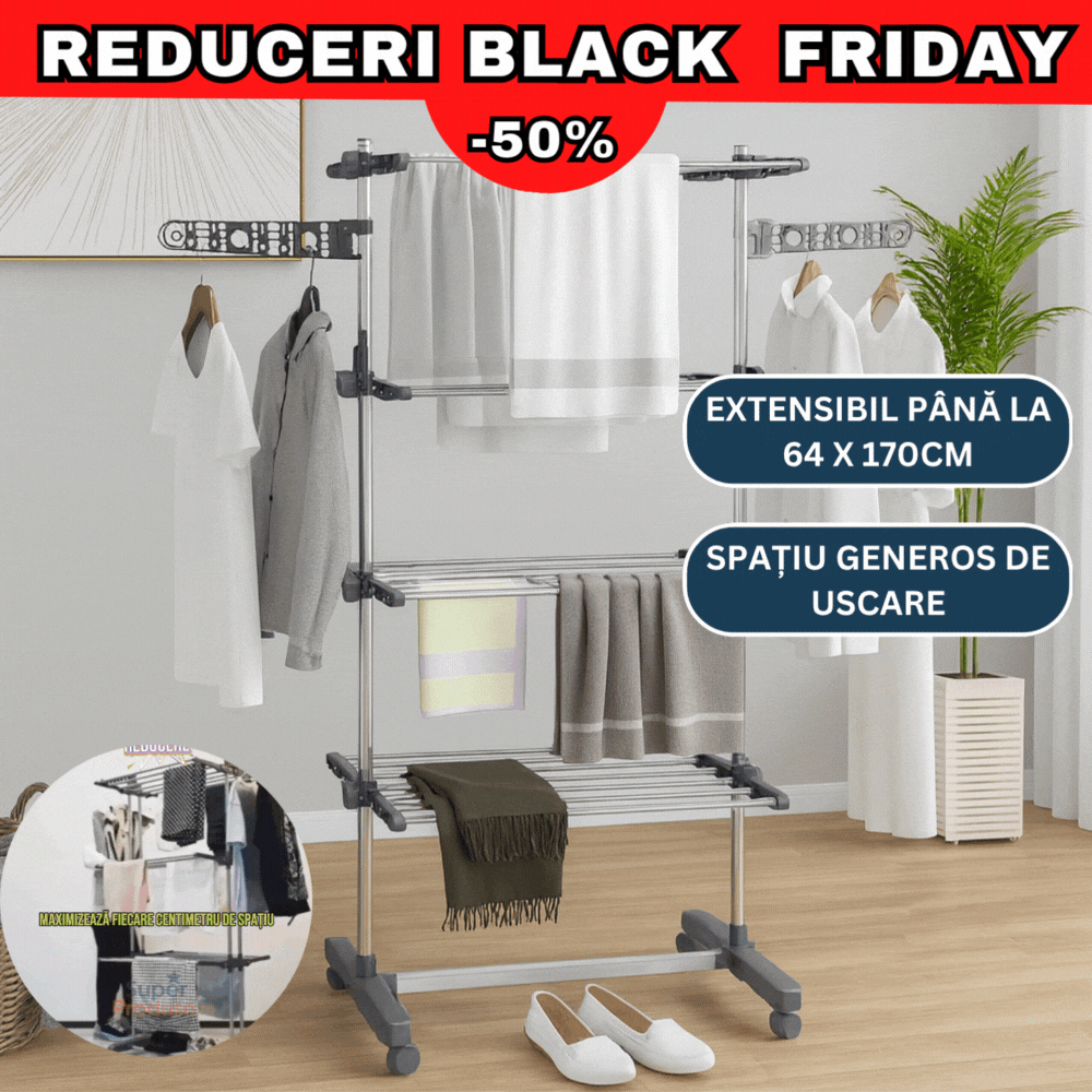Oferta -50% uscator vertical