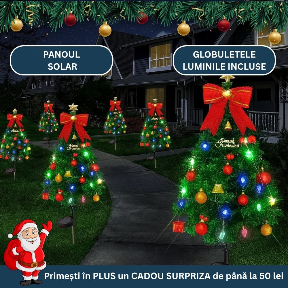Oferta -50% bradut solar exterior+cadou
