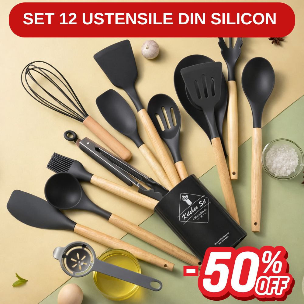 Oferta -50% set 12 ustensile+cadou