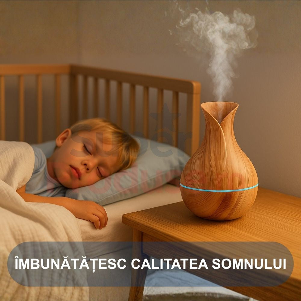 Oferta -50% umidificator+12uleiuri+cadou