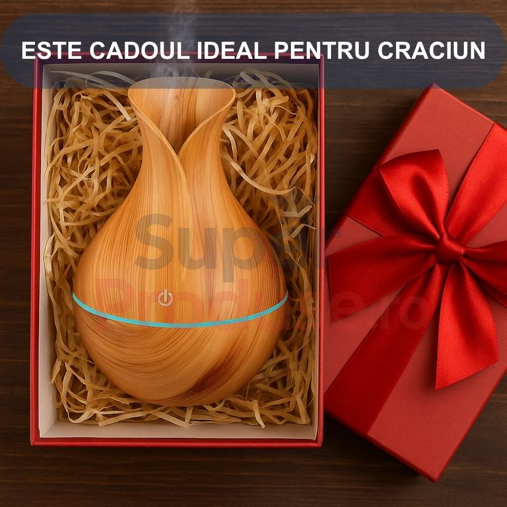 Oferta -50% umidificator+12uleiuri+cadou
