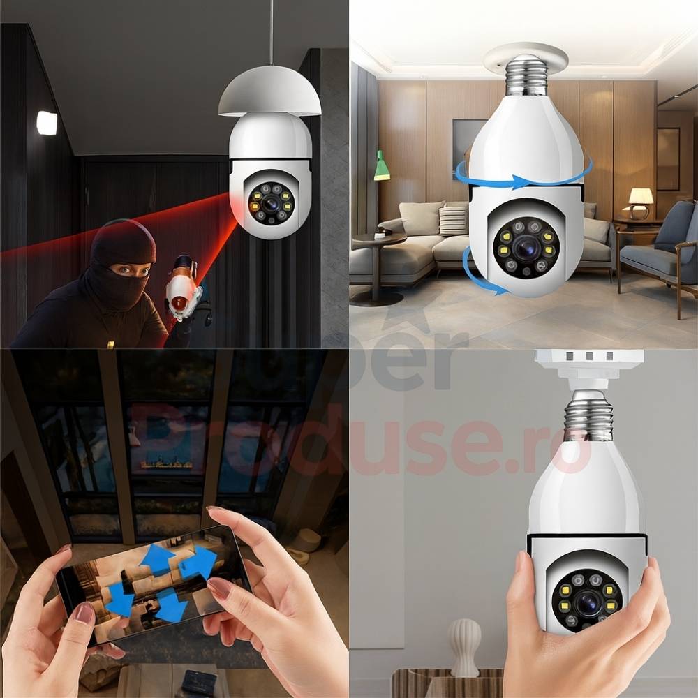 Oferta -50% camera bec+cadou