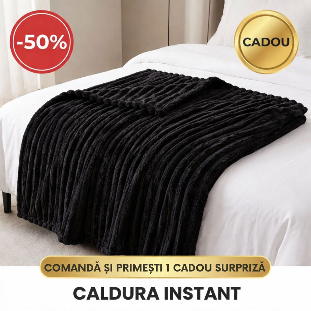 Oferta -50% patura 200x230cm+cadou