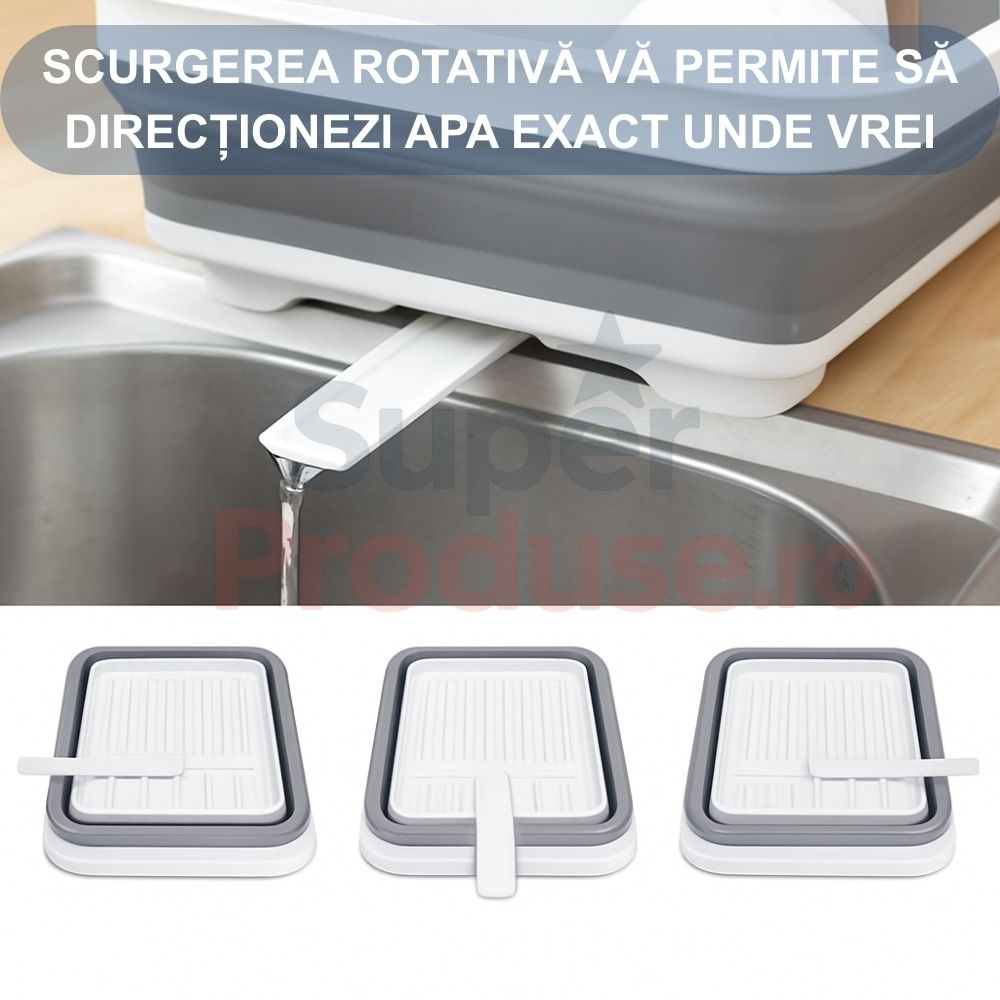 Oferta -50% uscator vase pliabil+cadou