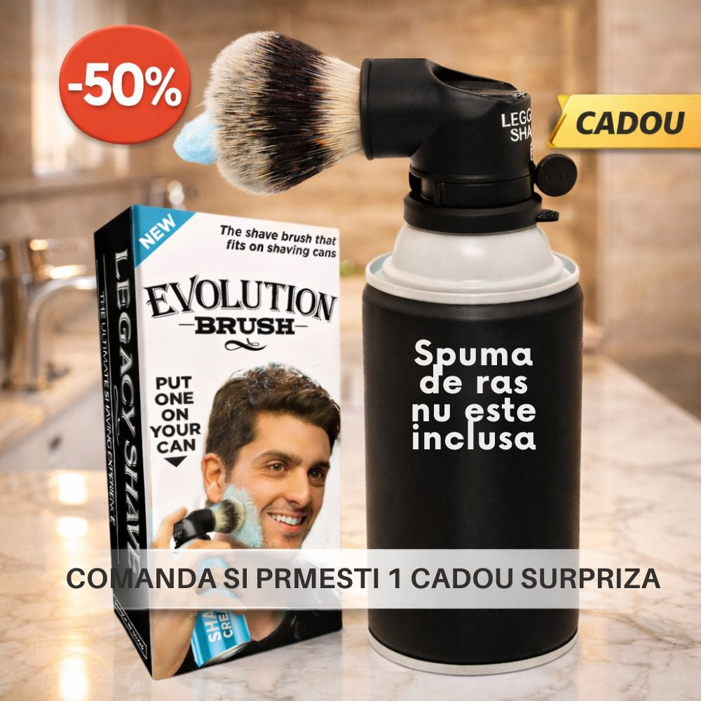 Oferta -50% perie ras+cadou