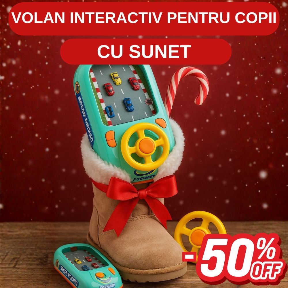 Oferta -50% masina cu volan+cadou