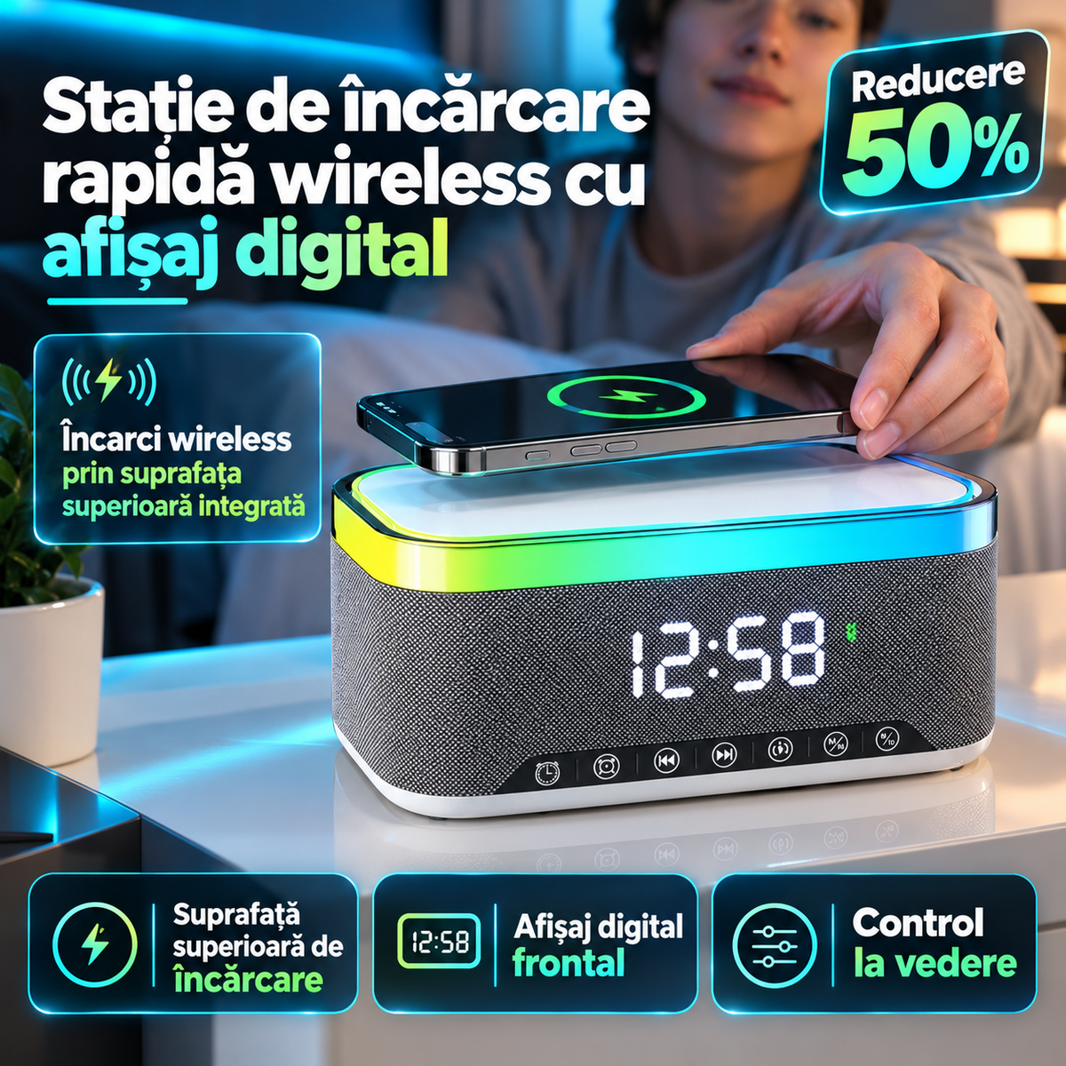 Incarcator rapid wireless