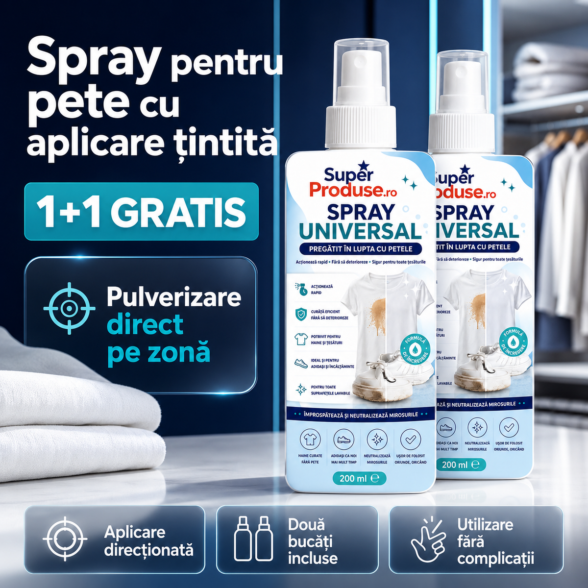 2 soluții pete