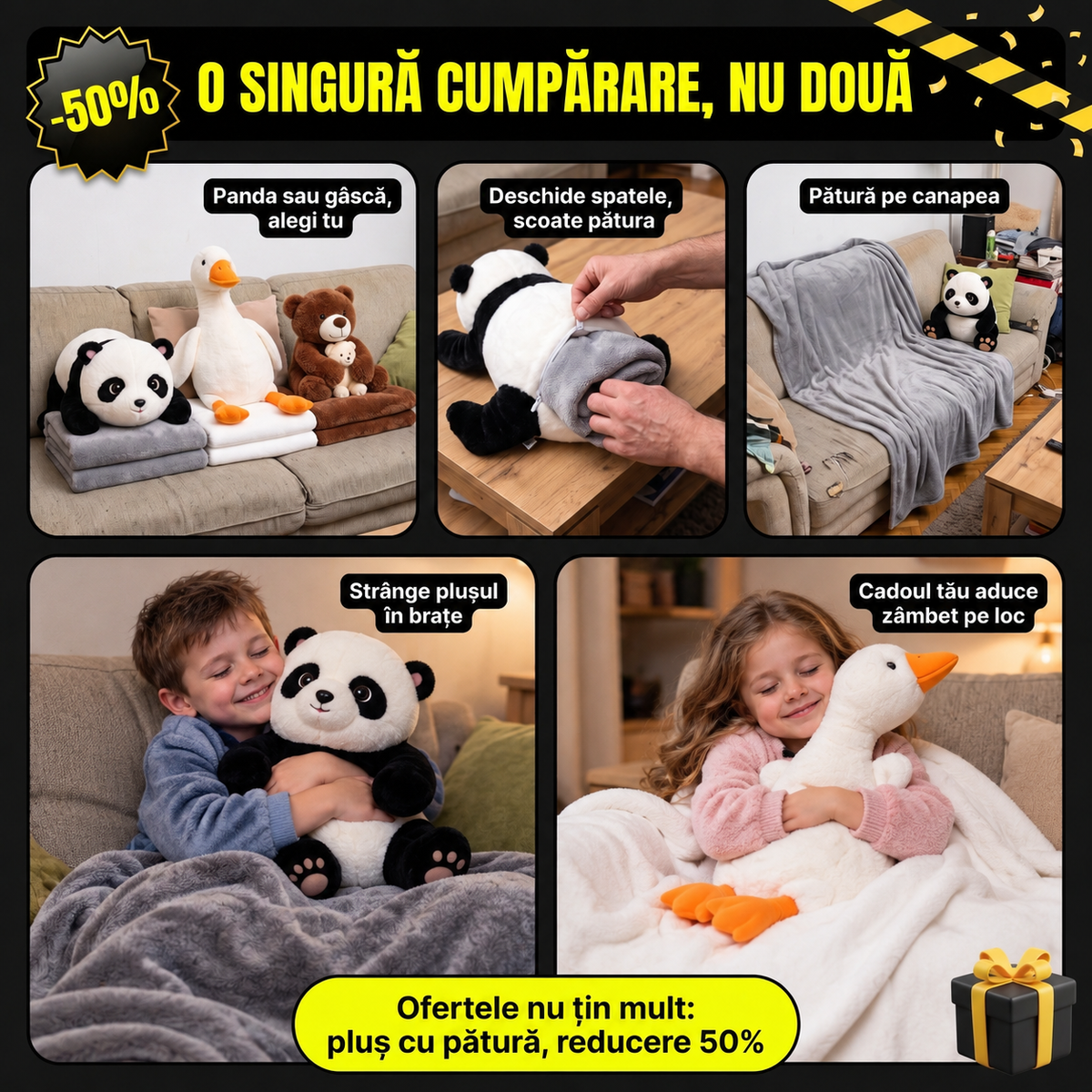 jucarie de plus cu patura