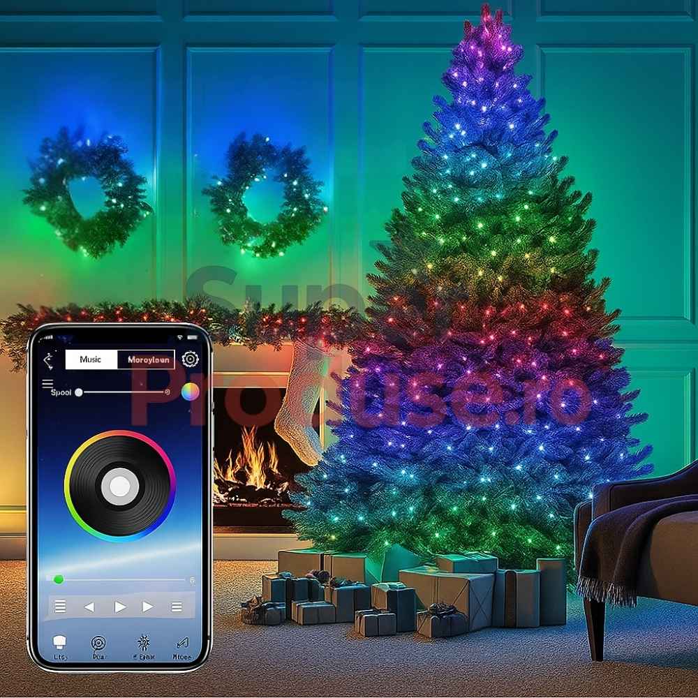 Oferta -50% banda led+instalatie muzicala