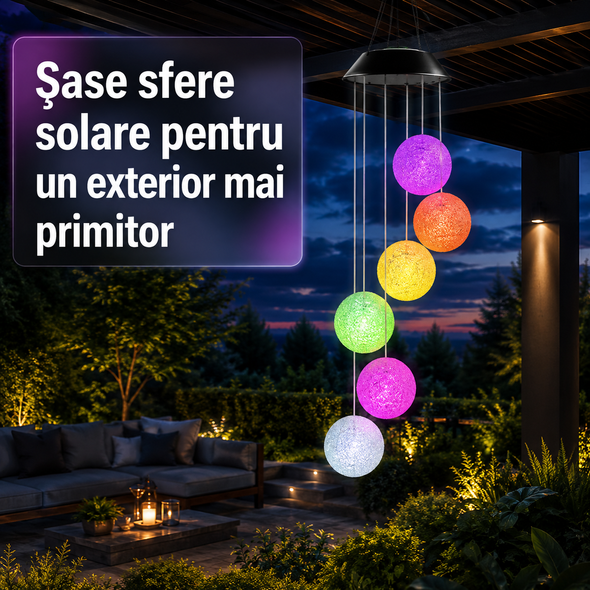 lampa solara bilute