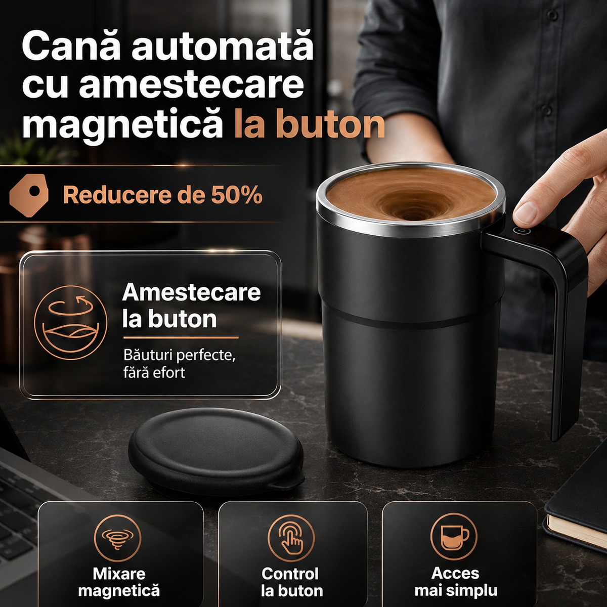 cana amestecare magnetica