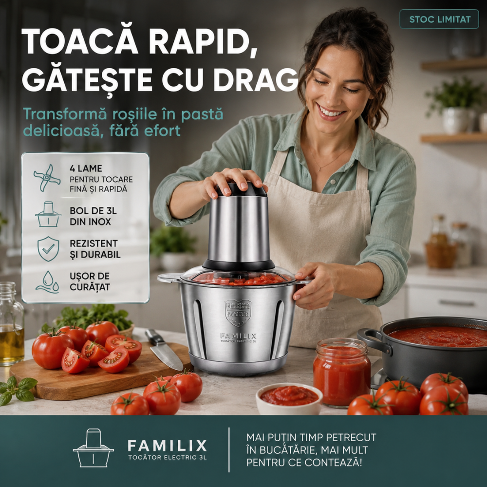 tocator electric 3L+10 lavete
