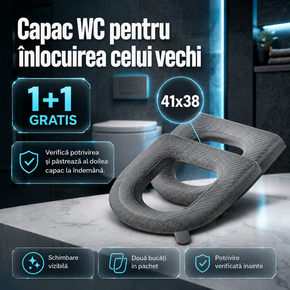 2 capace wc
