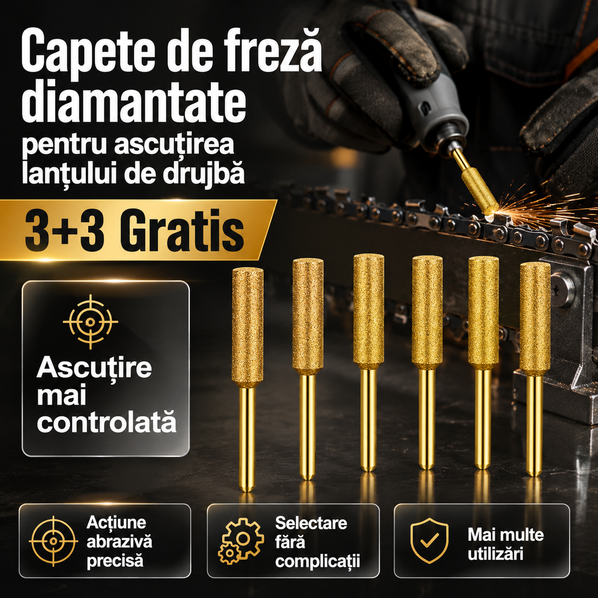 3+3 capete ascutire drujba
