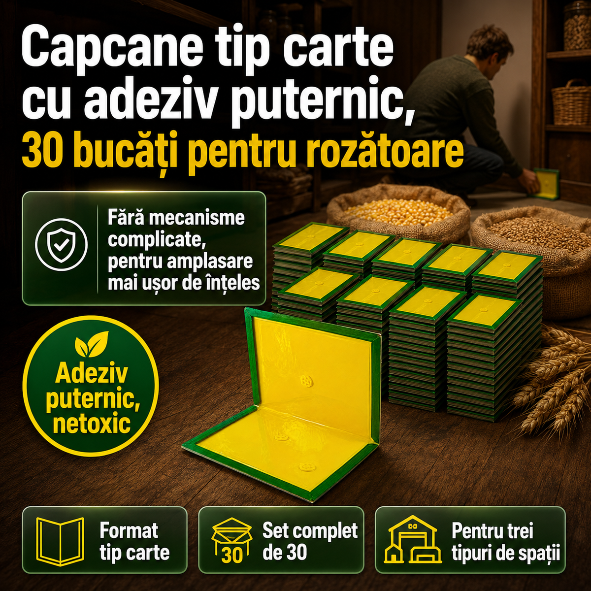30 capcane soareci