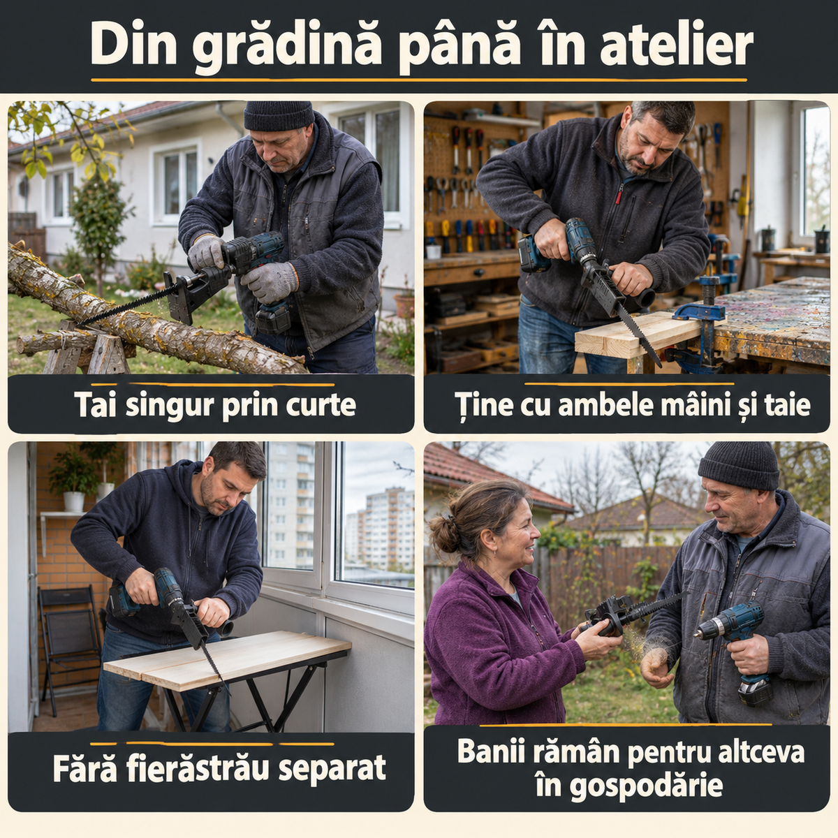 Adaptor Ferastrau Pentru Bormasina