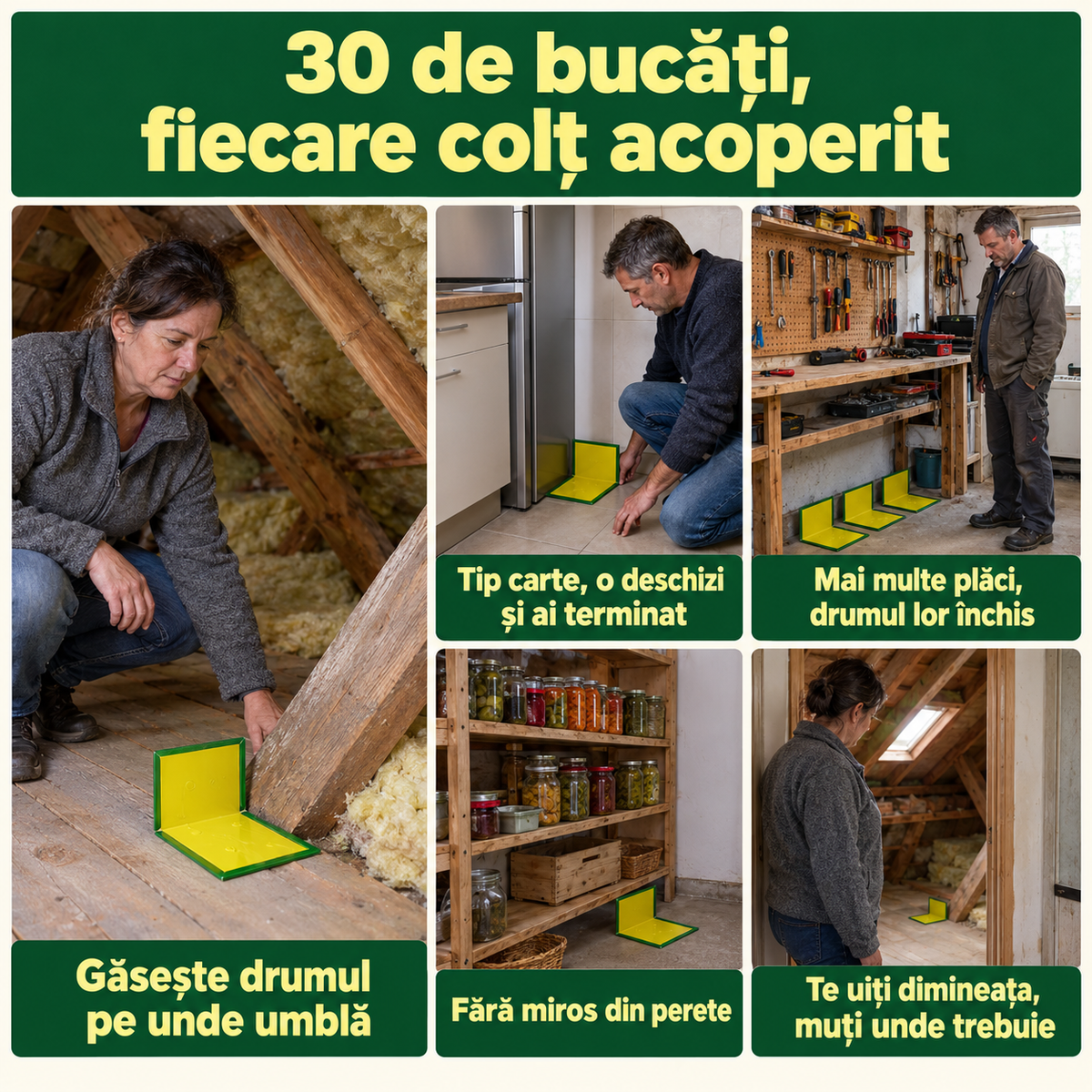 30 capcane soareci