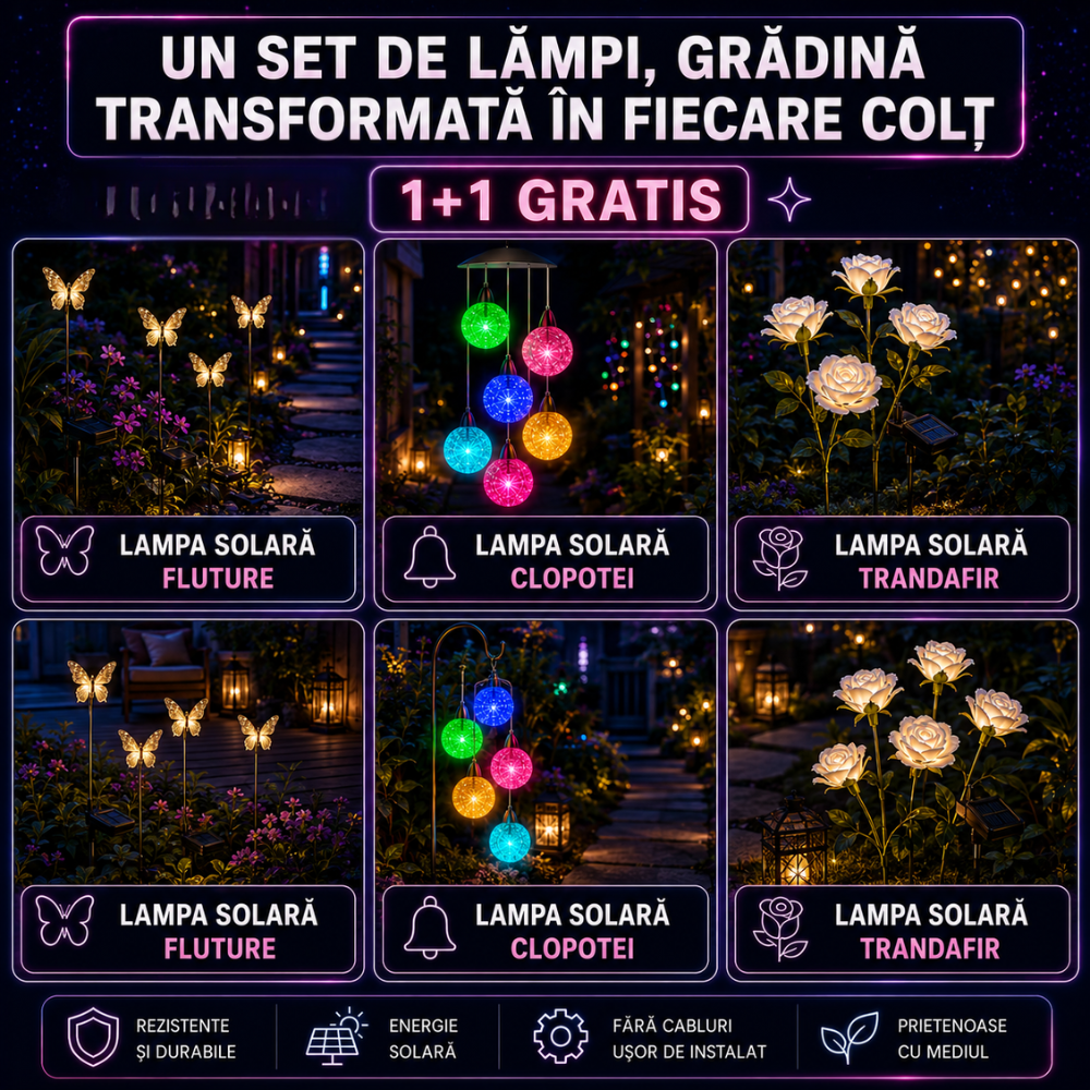 2 lampi solare
