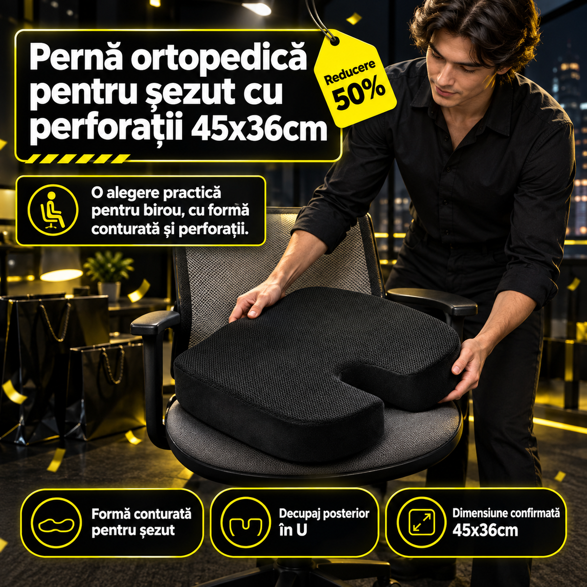 perna ortopedica sezut