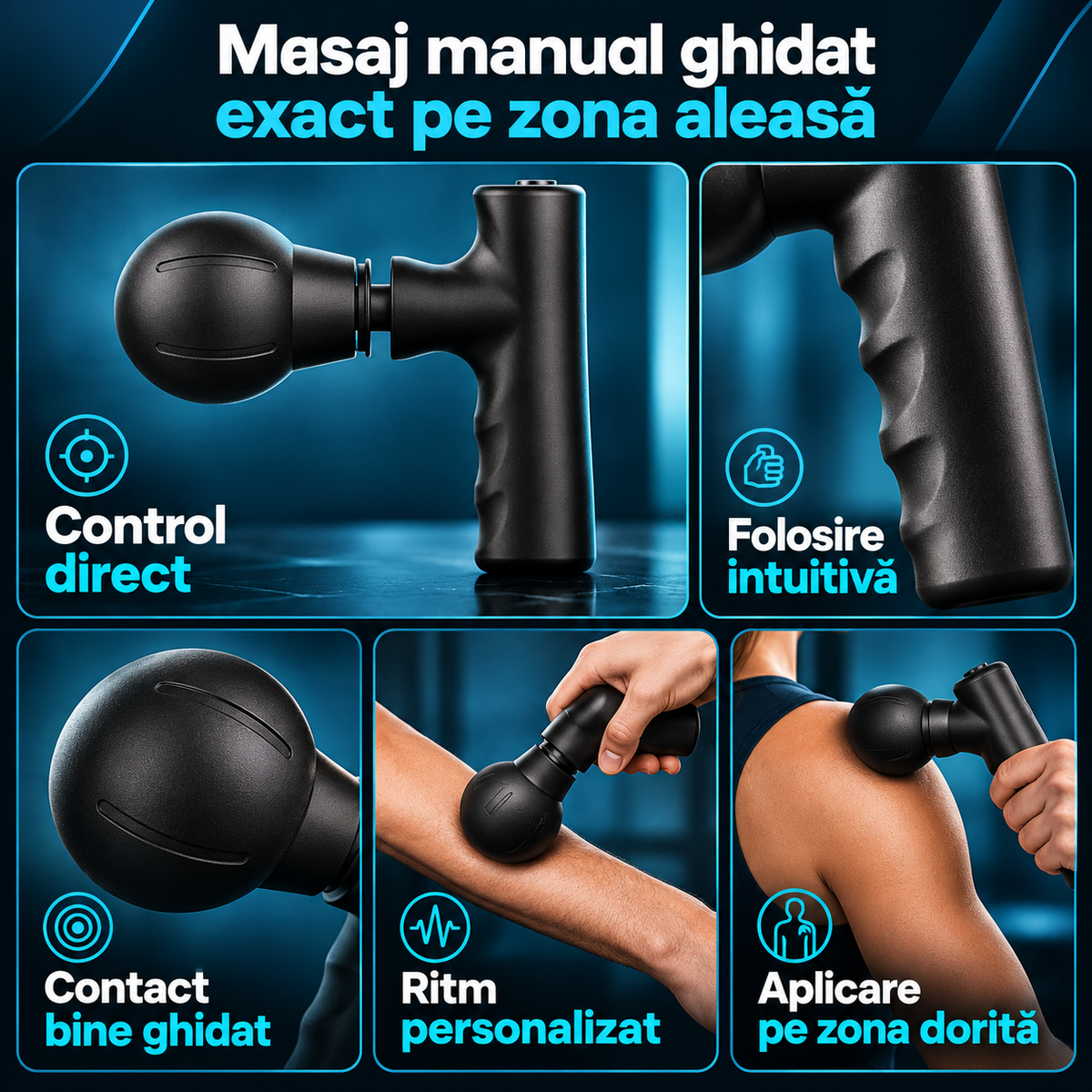 aparat de masaj manual